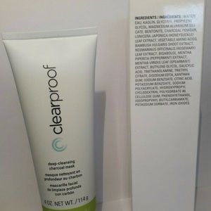 Clear proof activated charcoal mask